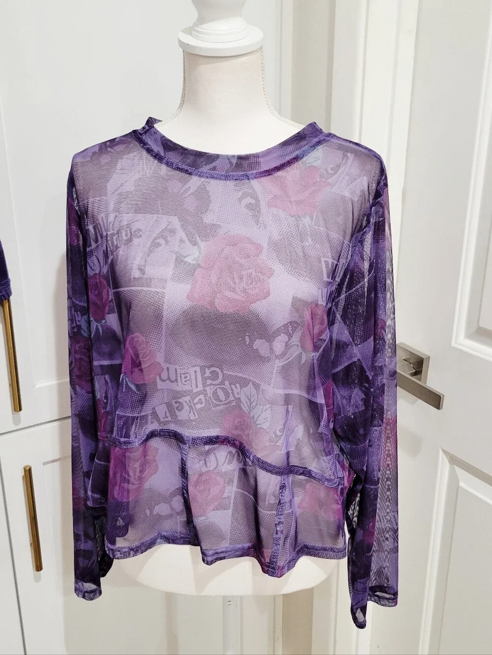 Torrid x Betsey Johnson 2-Piece Whimsigoth Purple Top & Skirt Set | Size 4 (26)